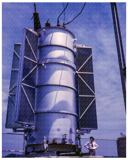 Transformer at Chickamauga Dam Tennessee Valley Authority June 1942 - Available at KNOWOL