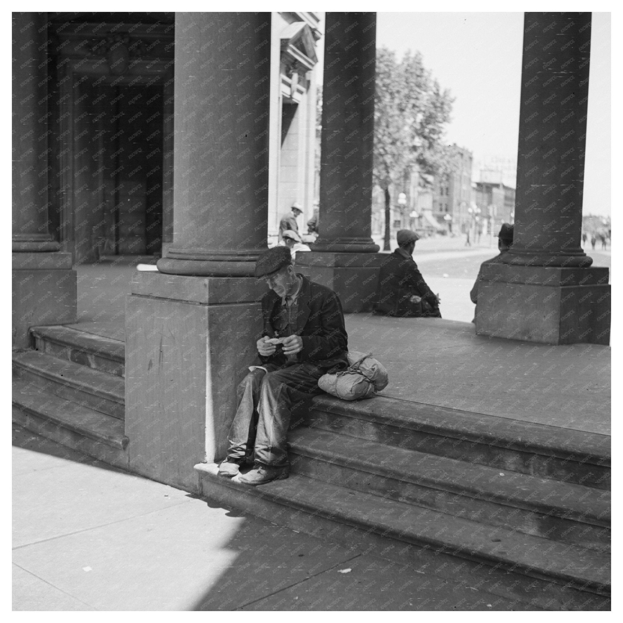 Transient Laborer in Minneapolis May 1937 - Available at KNOWOL