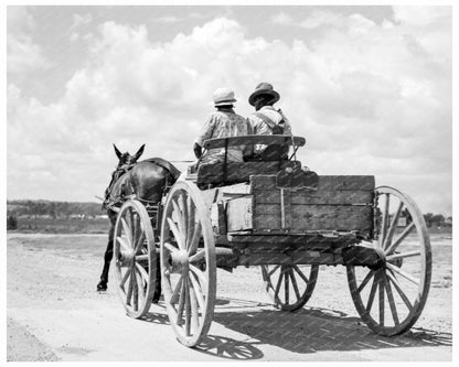 Transportation in Rural Mississippi 1936 - Available at KNOWOL