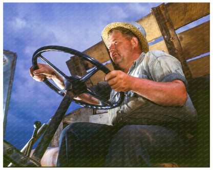 Truck Driver at Douglas Dam Tennessee June 1942 - Available at KNOWOL