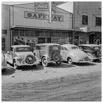 Tulelake Main Street 1939 Frontier Town California - Available at KNOWOL