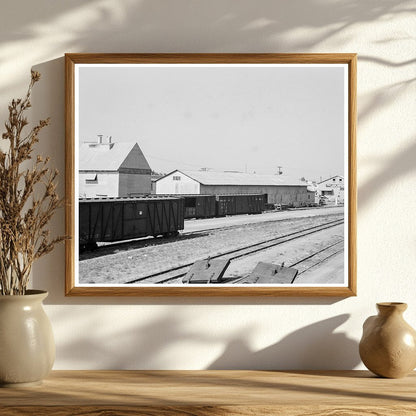 Tulelake Railroad Yard Operations October 1939 - Available at KNOWOL