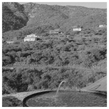 Tungsten Concentrating Plant Water Tank Arizona 1943 - Available at KNOWOL