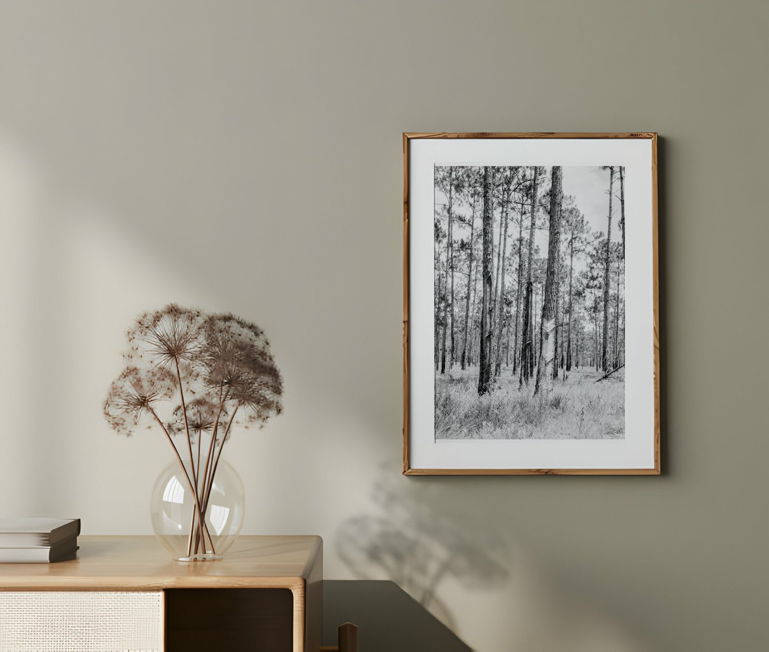 Turpentine and Tung Oil Trees in Northern Florida July 1936 Historical Photograph - Available at KNOWOL