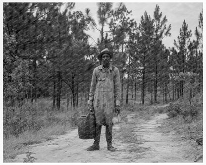 Turpentine Dipper in Waycross Georgia 1937 - Available at KNOWOL