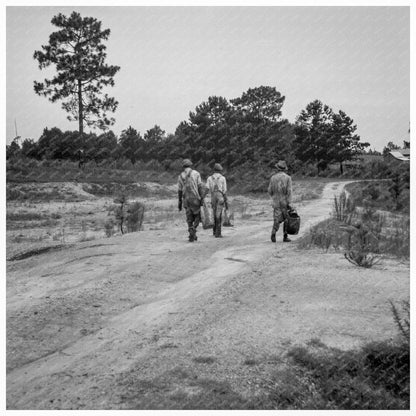 Turpentine Extraction Workers Georgia July 1937 - Available at KNOWOL