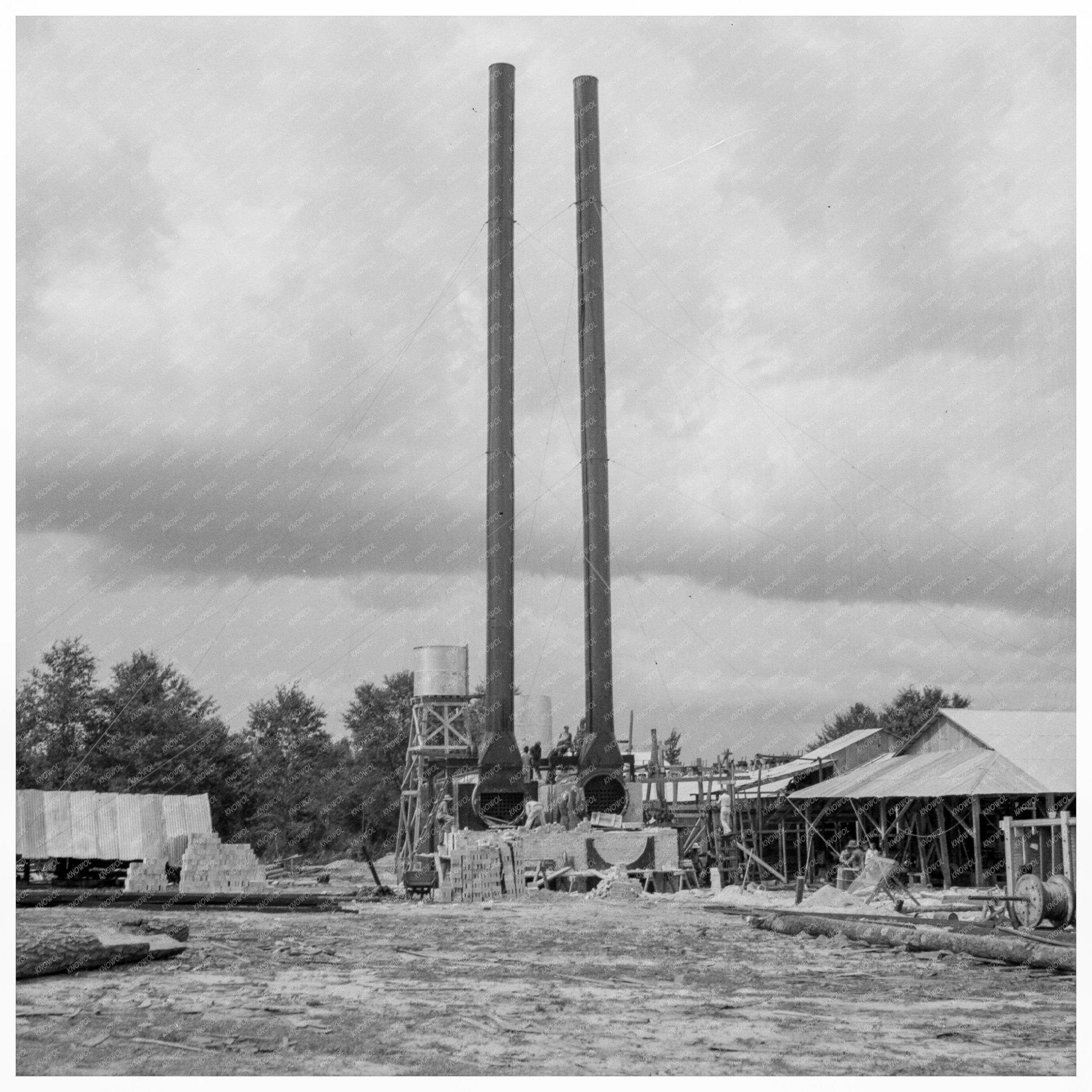 Turpentine Plant in Jackson County Florida 1937 - Available at KNOWOL