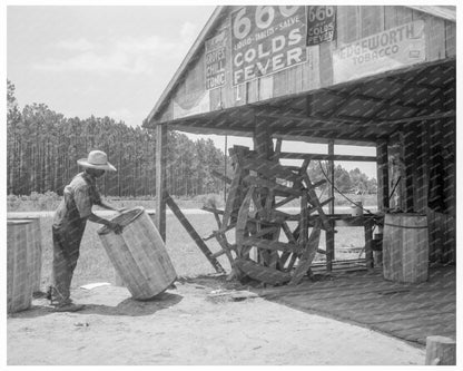 Turpentine Still in Valdosta Georgia 1937 - Available at KNOWOL