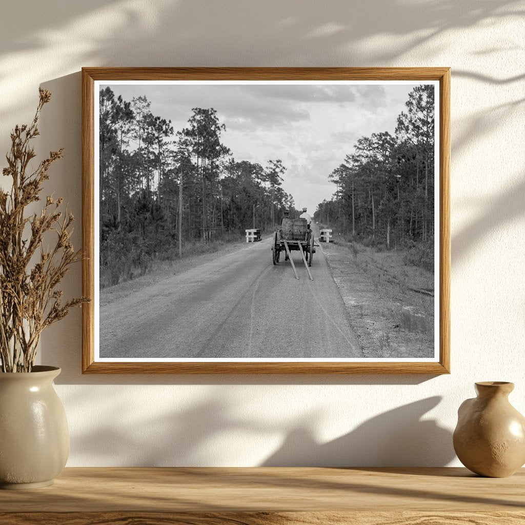 Turpentine Wagon Georgia July 1937 Vintage Photo - Available at KNOWOL
