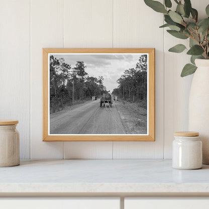 Turpentine Wagon Georgia July 1937 Vintage Photo - Available at KNOWOL