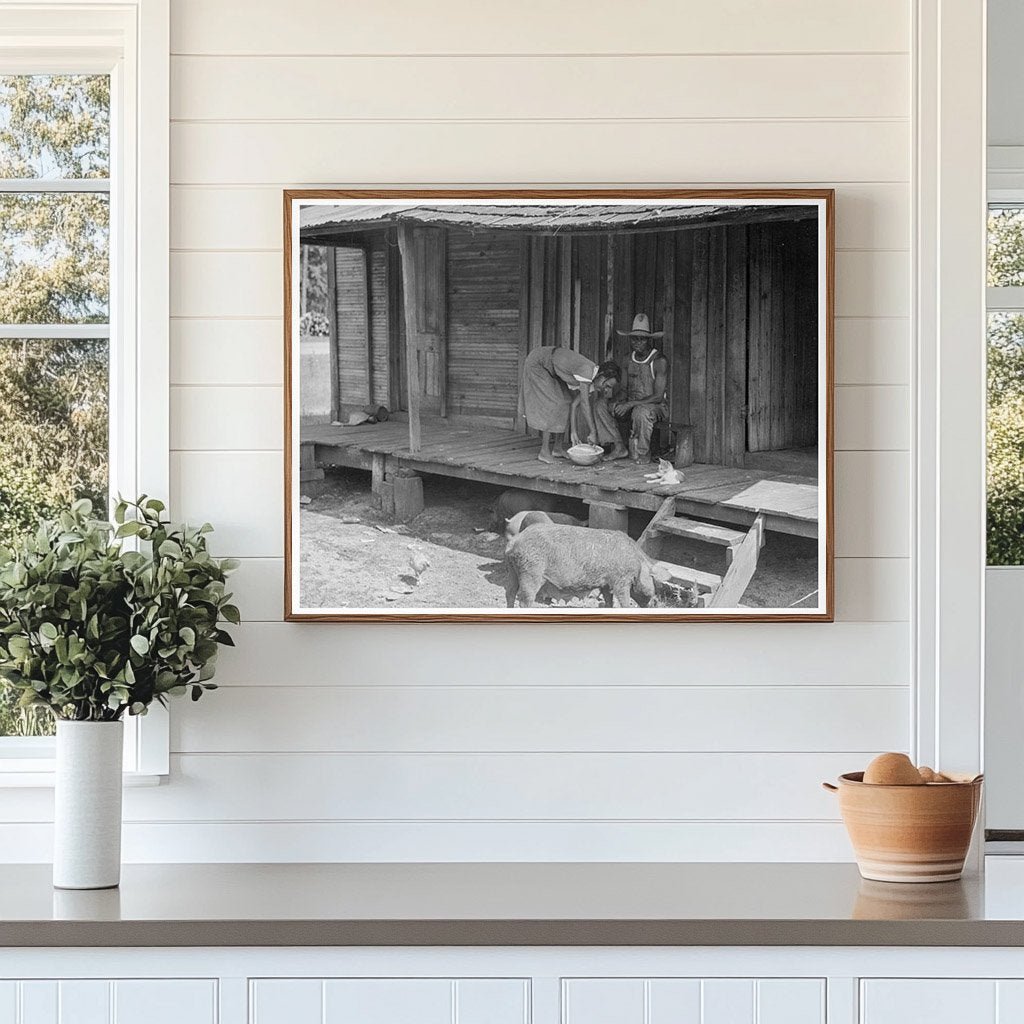 Turpentine Workers Home in Georgia 1937 - Available at KNOWOL