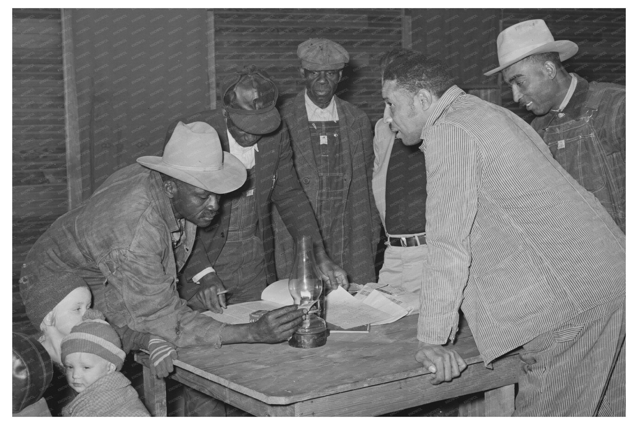 UCAPAWA Conference Tabor Creek County Oklahoma February 1940 - Available at KNOWOL