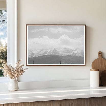 Uinta Mountains and Dandelions Heber Utah May 1941 - Available at KNOWOL