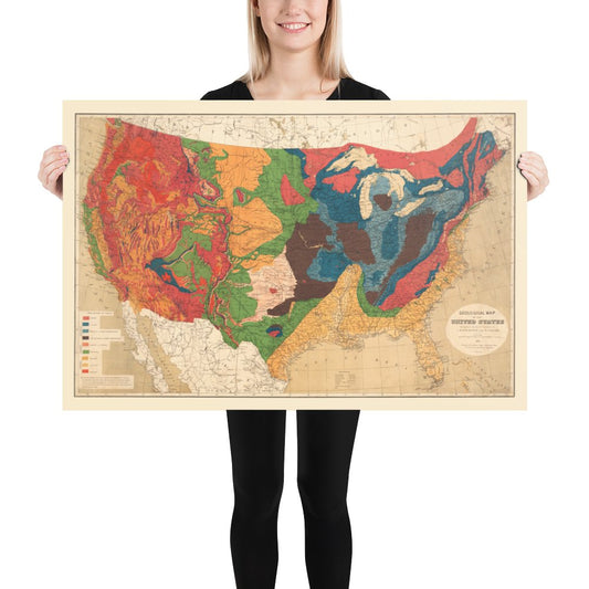 U.S. Geological Map, 1872 - Available at KNOWOL