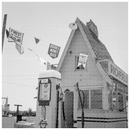 U.S. Highway 99 Service Stations California 1939 - Available at KNOWOL