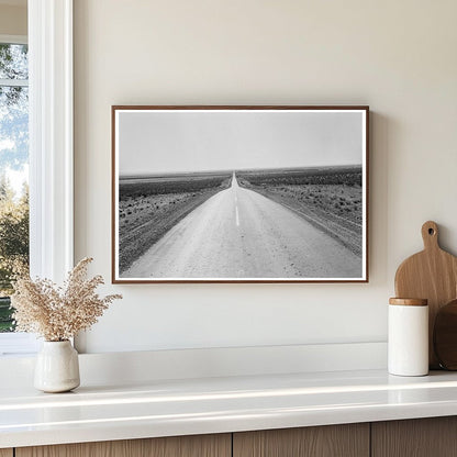 U.S. Highway No. 54 Migration Scene Texas 1938 - Available at KNOWOL