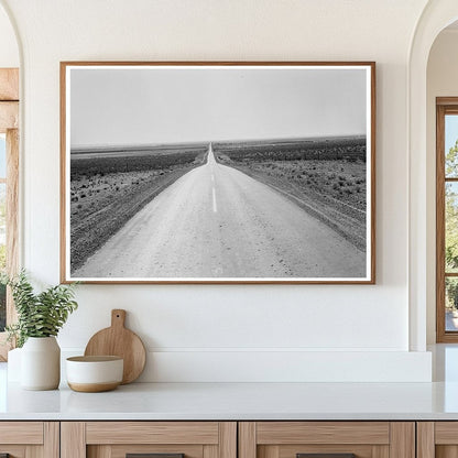 U.S. Highway No. 54 Migration Scene Texas 1938 - Available at KNOWOL