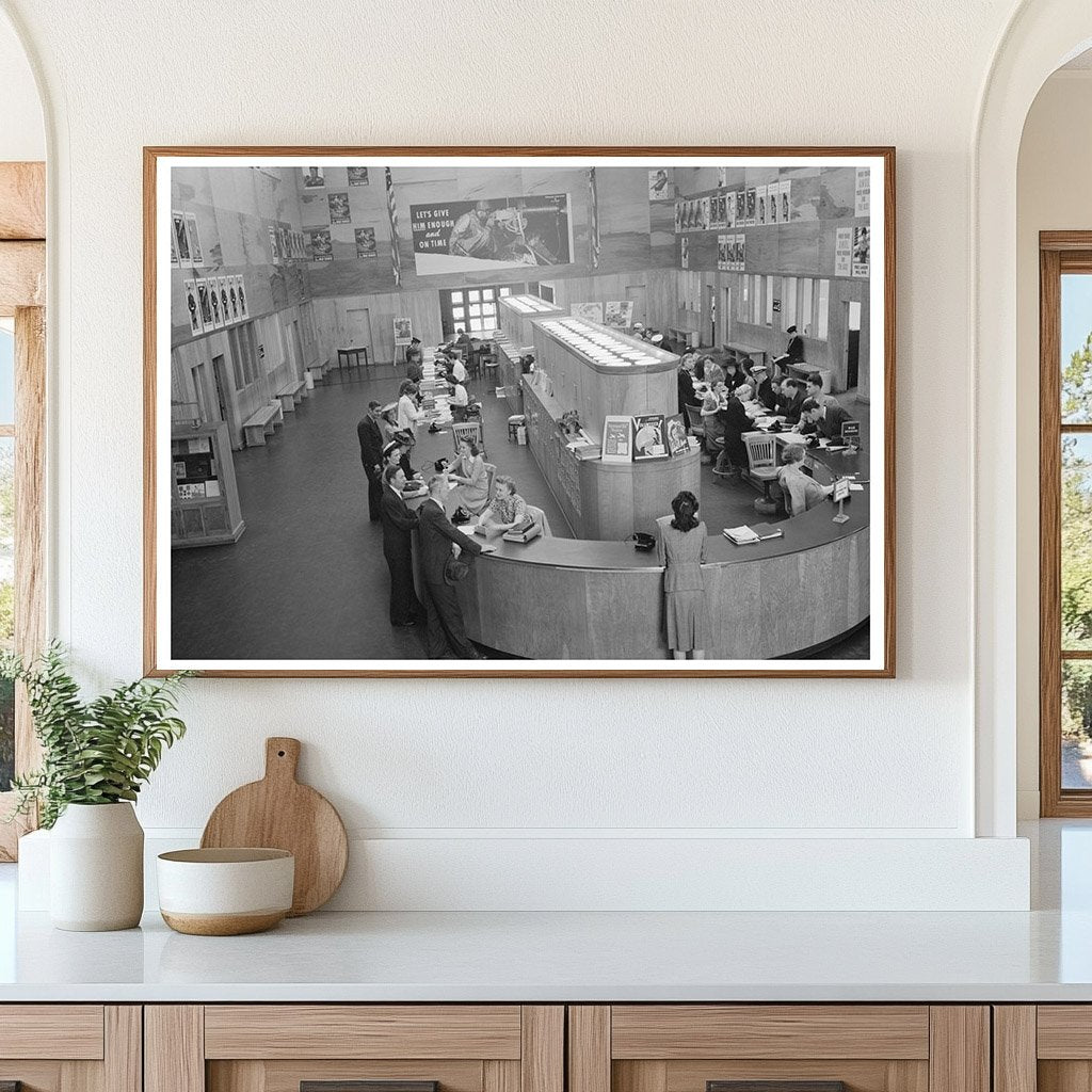 U.S. Information Building Interior 1943 Washington D.C. - Available at KNOWOL