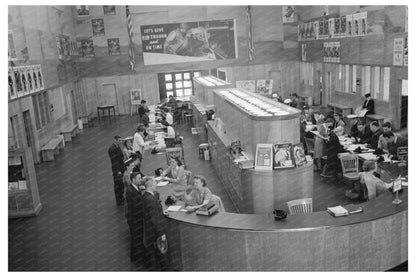 U.S. Information Building Interior May 1943 - Available at KNOWOL