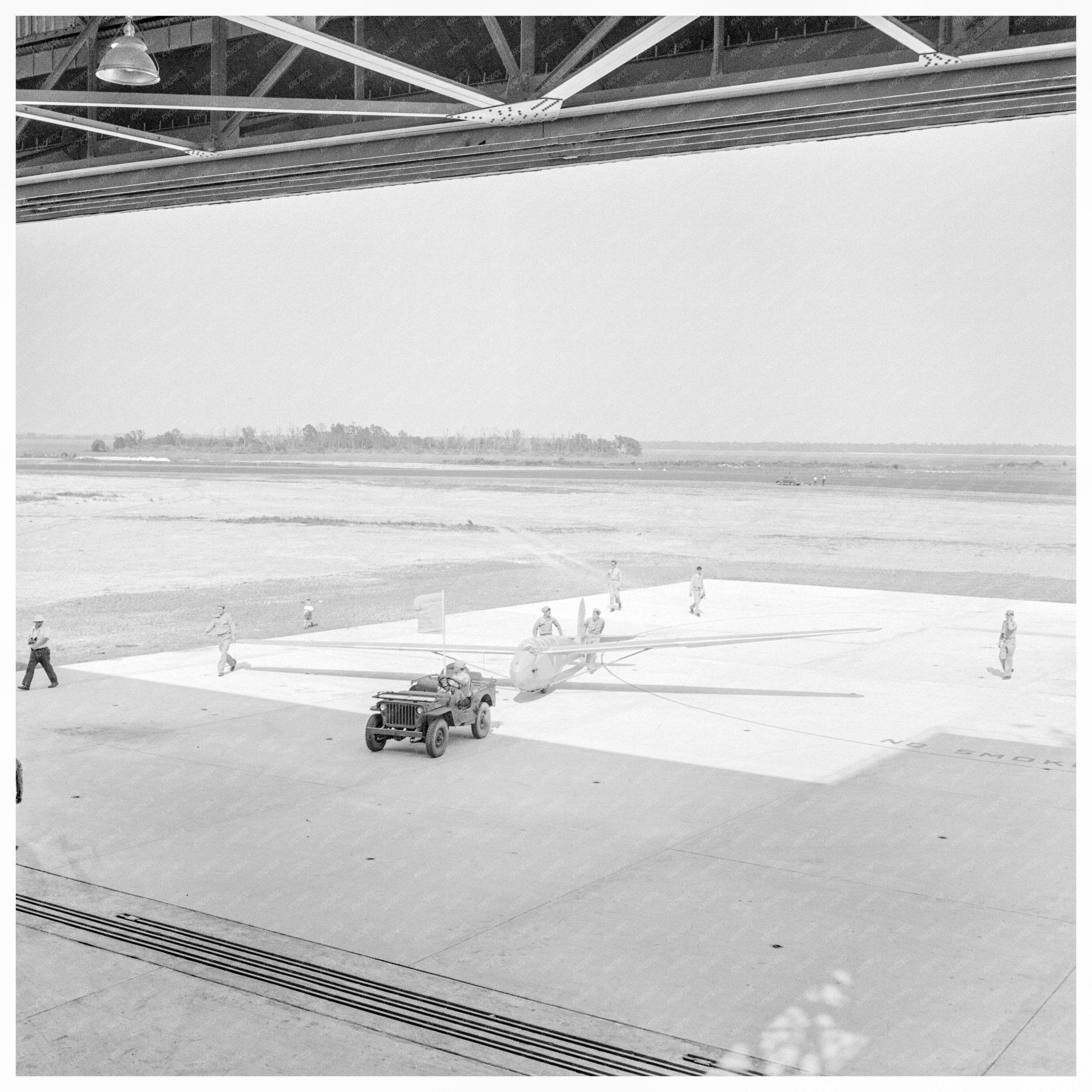 U.S. Marine Corps Trainee Preparing for Flight Parris Island May 1942 - Available at KNOWOL