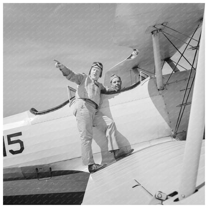 U.S. Marine Corps Trainees Preparing for Flight Training Parris Island May 1942 - Available at KNOWOL