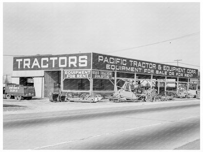 U.S. Route 99 San Joaquin Valley California 1938 Photo - Available at KNOWOL