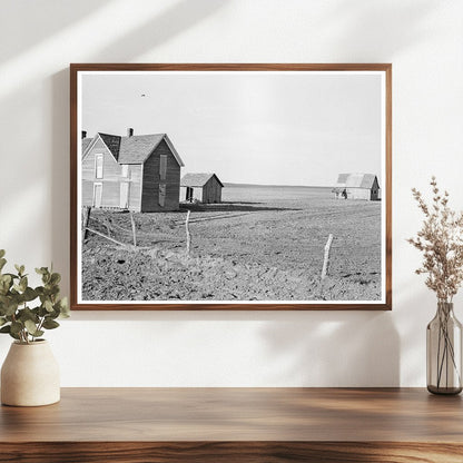 Vacant Farmhouse in Olustee Oklahoma June 1938 - Available at KNOWOL