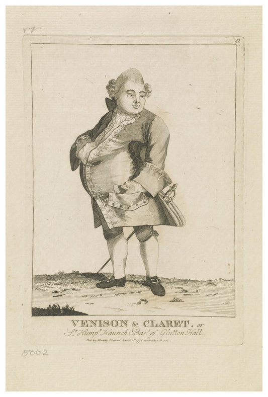 Venison & Claret 1772 Vintage Image - Available at KNOWOL