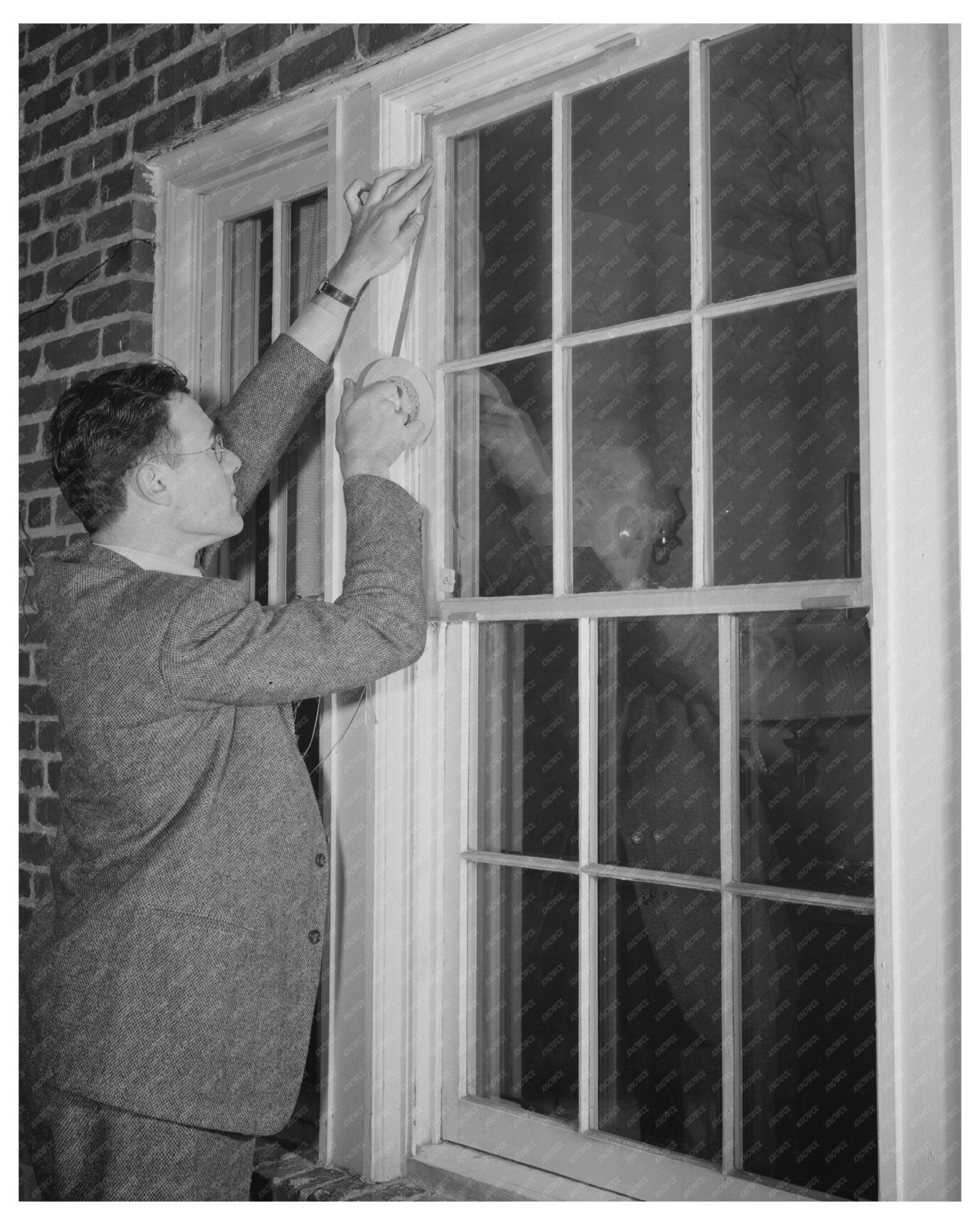 Victory Storm Pane Installation Washington D.C. 1943 - Available at KNOWOL