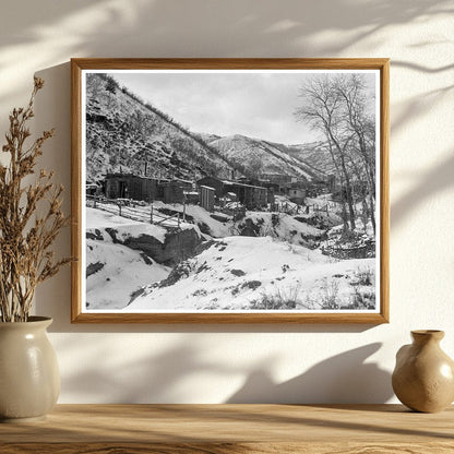 Vintage 1936 Coal Mining Town Photo Near Price Utah - Available at KNOWOL