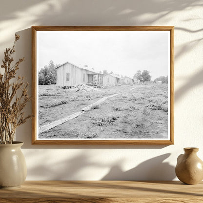 Vintage 1936 Hill House Cabins Mississippi Architecture - Available at KNOWOL