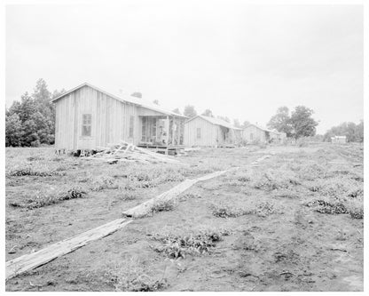 Vintage 1936 Hill House Cabins Mississippi Architecture - Available at KNOWOL