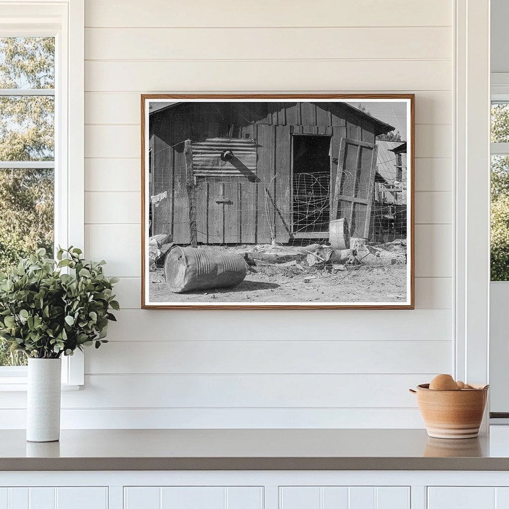 Vintage 1936 Image of Brawley California Slums - Available at KNOWOL