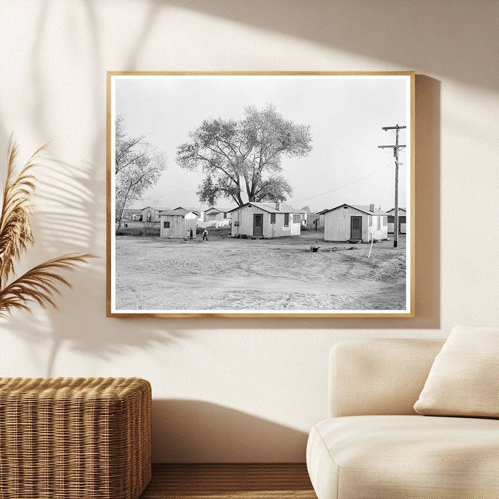Vintage 1936 Photograph of Frick Ranch Worker Housing - Available at KNOWOL