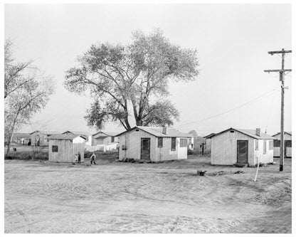 Vintage 1936 Photograph of Frick Ranch Worker Housing - Available at KNOWOL