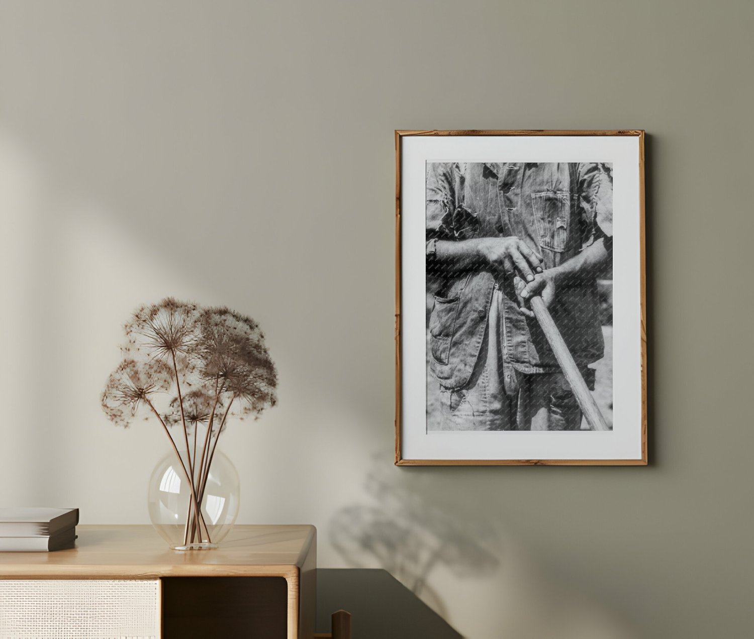 Vintage 1936 Photograph of Tenant Farmer in Alabama Sharecropping Life - Available at KNOWOL