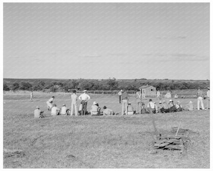 Vintage 1937 Baseball Game Rice vs Perry Texas - Available at KNOWOL