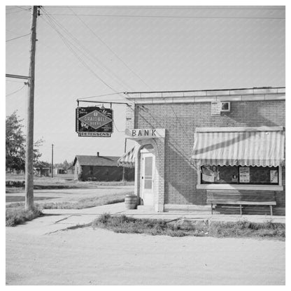 Vintage 1937 Mizpah Minnesota Bank Converted to Saloon - Available at KNOWOL