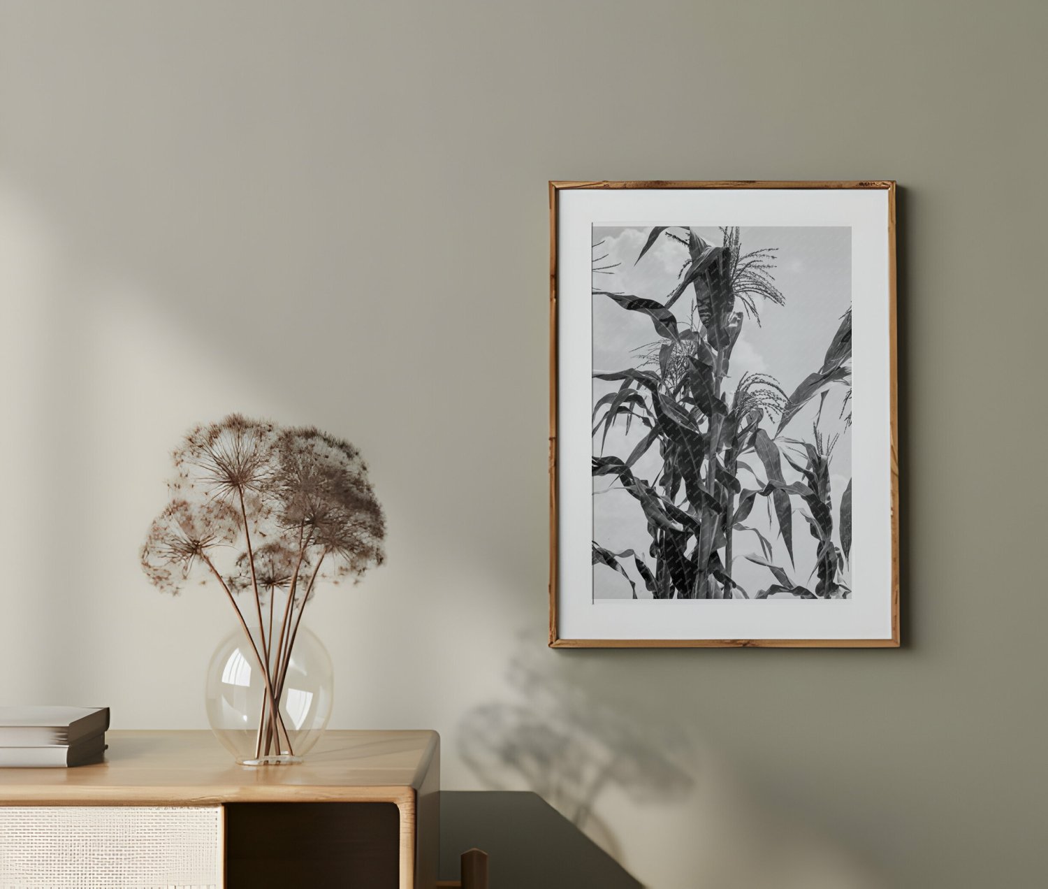 Vintage 1937 Photograph of Corn Farming in Washington County Mississippi - Available at KNOWOL