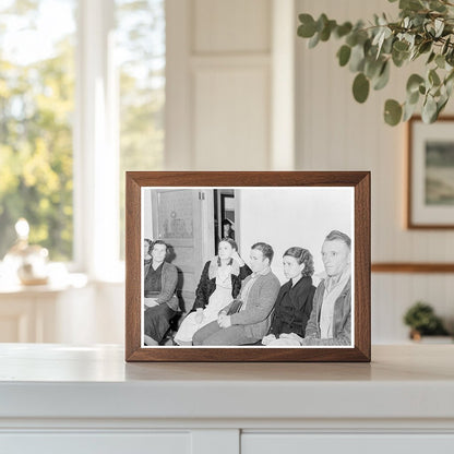 Vintage 1938 Night Meeting on Farm Tenancy Act California - Available at KNOWOL