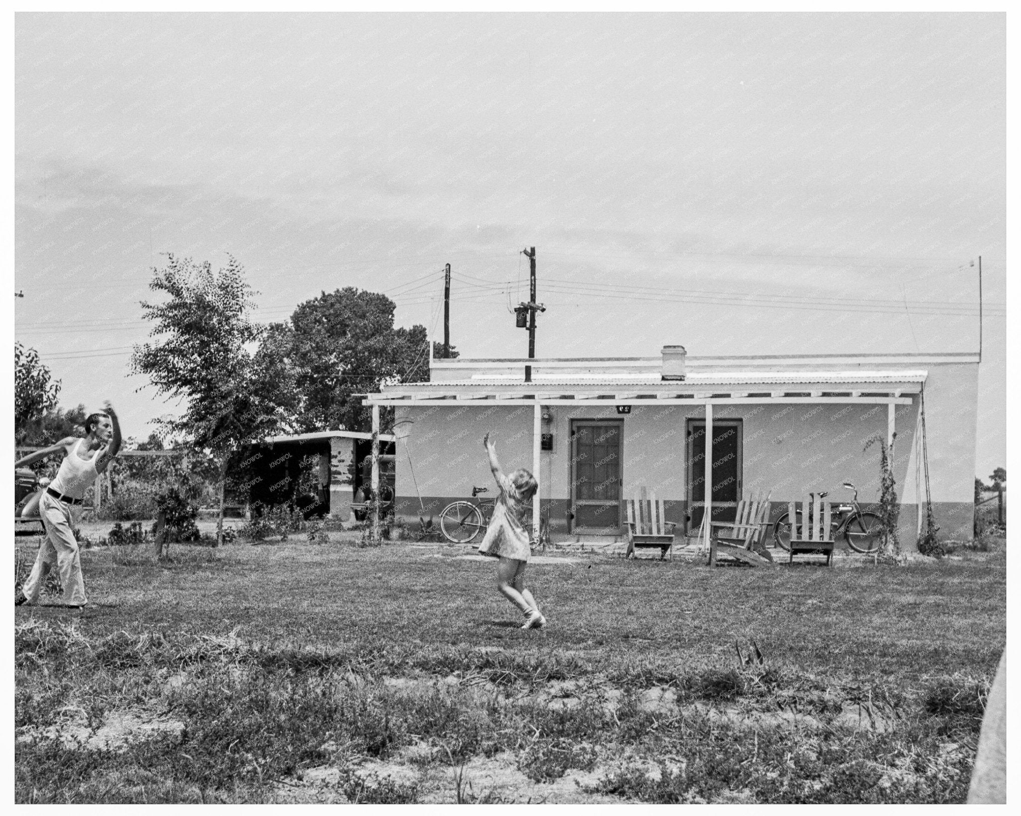 Vintage 1938 Photograph of Farming in Gila County Arizona - Available at KNOWOL