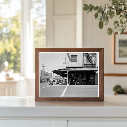 Vintage 1939 Fresno California Street Corner U.S. 99 Photo - Available at KNOWOL