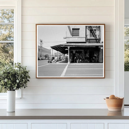 Vintage 1939 Fresno California Street Corner U.S. 99 Photo - Available at KNOWOL