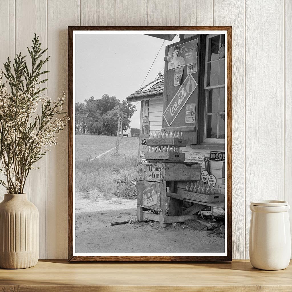 Vintage 1939 Granville County Filling Station Image - Available at KNOWOL