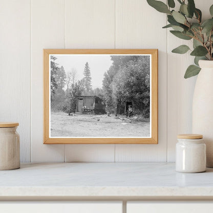 Vintage 1939 Hop Picker Living Quarters Oregon Photo - Available at KNOWOL