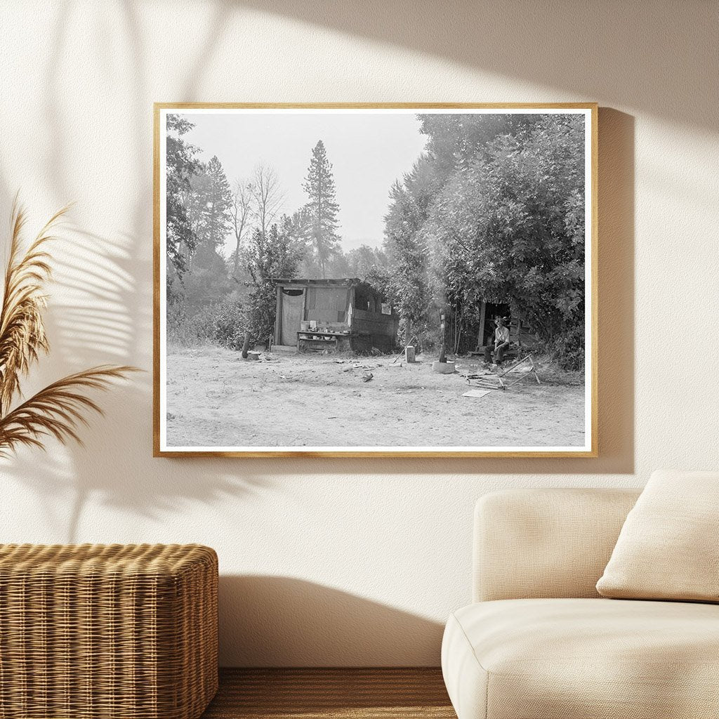Vintage 1939 Hop Picker Living Quarters Oregon Photo - Available at KNOWOL
