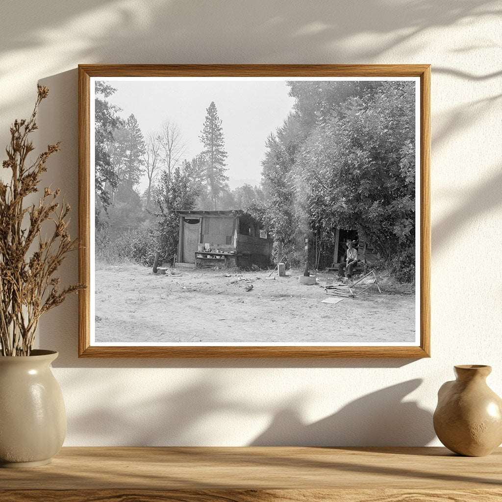 Vintage 1939 Hop Picker Living Quarters Oregon Photo - Available at KNOWOL