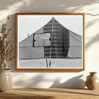 Vintage 1939 Photo of Sumac Park Yakima Revival Meetings - Available at KNOWOL