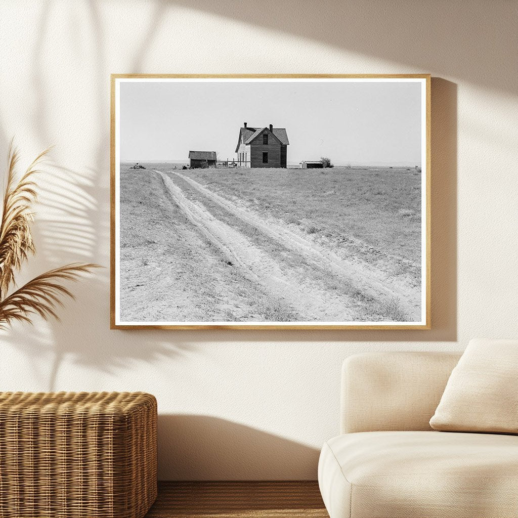 Vintage 1939 Photograph of Abandoned Farmhouse in Washington - Available at KNOWOL