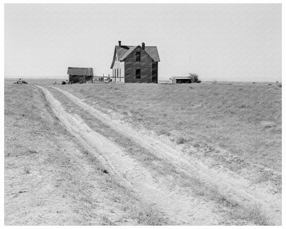 Vintage 1939 Photograph of Abandoned Farmhouse in Washington - Available at KNOWOL